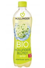 Hollinger Napj gazowany o smaku kwiatw czarnego bzu 500 ml Bio
