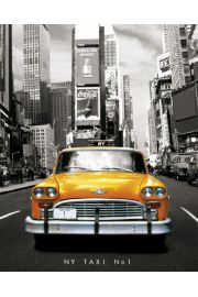 Nowy Jork Taxi no 1 - plakat 40x50 cm