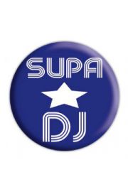 SUPASTAR DJ - przypinka