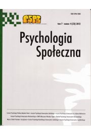 ePrasa Psychologia Spoeczna nr 4(23)/2012