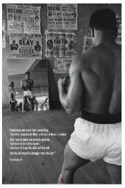 Muhammad Ali Trening na Siowni - plakat
