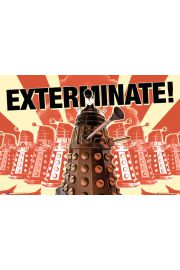 Doctor Who Daleks Exterminate - plakat