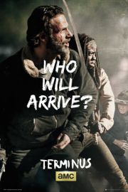 The Walking Dead Rick and Michonne Survive - plakat