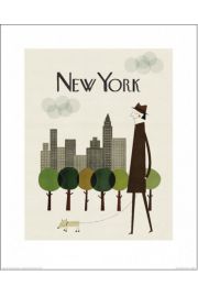 New York, Nowy Jork - plakat premium 40x50 cm