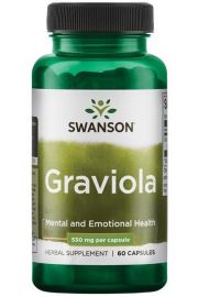 Swanson Graviola 530 mg - suplement diety 60 kaps.