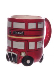 Kubek 'angielski czerwony autobu' - nowy design