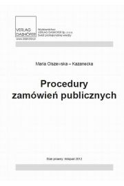 eBook Procedury zamwie publicznych pdf