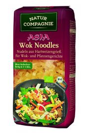 Makaron (Semolinowy) Wook Noodles Bio 250 G - Natur Compagnie