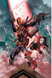 DC Comics Deathstroke i Harley Quinn - plakat 61x91,5 cm