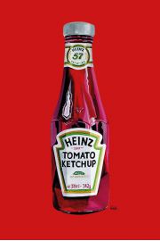 Ketchup Heinz - plakat 61x91,5 cm