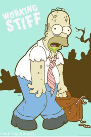 The Simpsons - Praca Potrafi Wykoczy - plakat