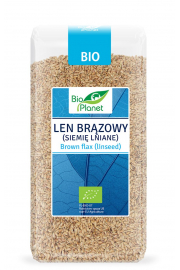 Bio Planet Len brzowy-siemi lniane 400 g Bio
