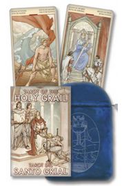 Tarot witego Graala Deluxe - karty z woreczkiem