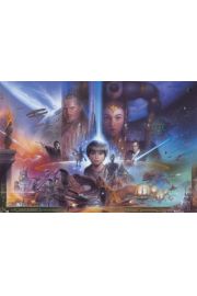 Star Wars Gwiezdne Wojny Collage - plakat