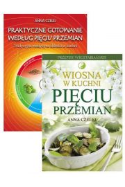 Zestaw 2 ksiek: Praktyczne gotowanie wedug Piciu Przemian + Wiosna w kuchni Piciu Przemian