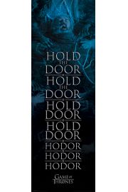 Gra o Tron Trzymaj drzwi Hodor - plakat 53x158 cm