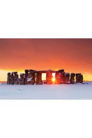 Stonehenge - Zachd Soca Zim - Tom Mackie - plakat 91,5x61 cm