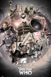 Doctor Who Enemies - plakat