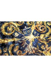 Doctor Who Wybuch Tardis - plakat 91,5x61 cm
