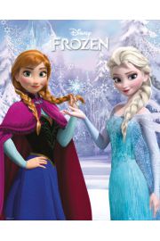 Kraina Lodu Frozen Anna i Elza razem - plakat