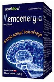 Sanbios Memoenergia Suplement diety 60 tab.