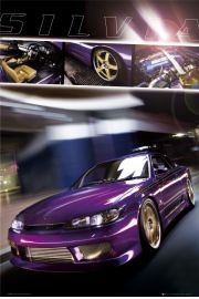 Nissan Silvia - plakat