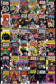 Star Wars Gwiezdne Wojny - Komiksy - retro plakat