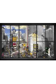 Nowy Jork Widok z okna - plakat 91,5x61 cm