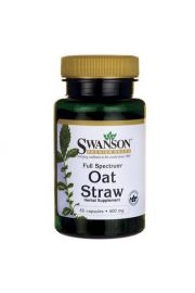 Swanson Full Spectrum Oat Straw 400 mg Suplement diety 60 kaps.