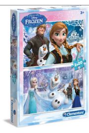 Puzzle 2x20 el. Frozen-Kraina Lodu 07017 Clementoni
