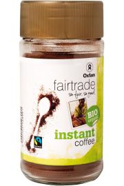 Oxfam Fair Trade Kawa rozpuszczalna Arabica/Robusta Tanzania fair trade 100 g Bio