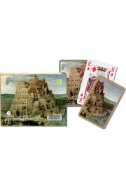 Karty do gry Piatnik 2 talie Bruegel Wiea Babel