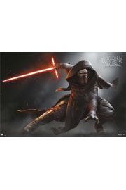 Star Wars Gwiezdne Wojny Przebudzenie Mocy Kylo Re - plakat 91,5x61 cm