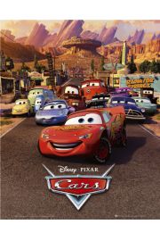 Disney Cars Auta one sheet - plakat