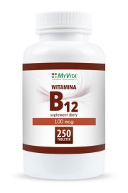 Witamina B12 100mcg MyVita 250tabl. 250 tabletek