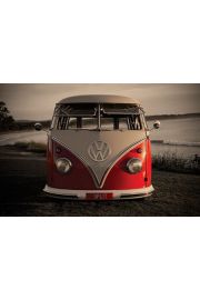 Volkswagen Camper - Klasyczna wersja - Split Screen - plakat
