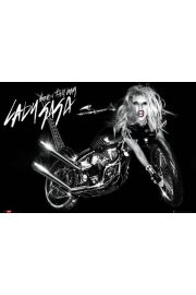Lady Gaga Harley Davidson - plakat 91,5x61 cm