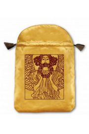 Satynowy woreczek Klimt (na karty tarota)
