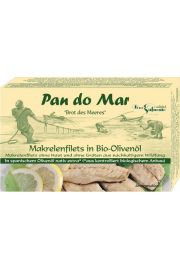 Pan Do Mar Makrela filety w oliwie z oliwek extra virgin 120 g Bio