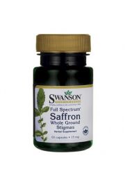 Swanson Full Spectrum Saffron - Szafran 15 mg Suplement diety 60 kaps.