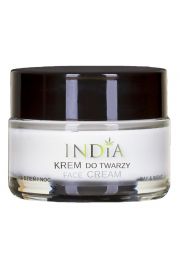 India Cosmetics Krem do twarzy na dzie i na noc dla cery dojrzaej z olejem z konopi 50 ml