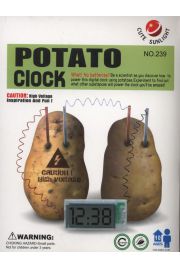 Zestaw kreatywny eko zegar z ziemniaka