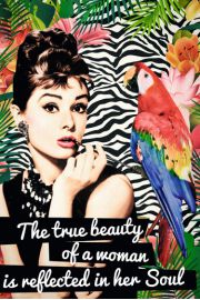 Audrey Hepburn Prawdziwe Pikno - plakat 61x91,5 cm