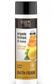 Organic Shop Pianka do kpieli Cytryna i mid Wygadzajca 500 ml