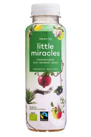 Little Miracles Napj orzewiajcy o smaku zielonej herbaty, granatu, acai, e-szenia 330 ml Bio