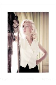 Marilyn Monroe Standing - plakat premium 30x40 cm