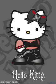 Hello Kitty Punk - plakat
