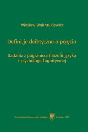 eBook Definicje deiktyczne a pojcia pdf