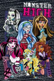 Monster High Upiorna Szkoa Kolce - plakat
