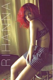 Rihanna Stool - plakat
